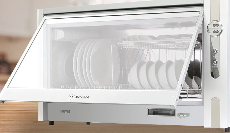 Những lưu ý quan trọng khi sử dụng máy sấy chén Malloca