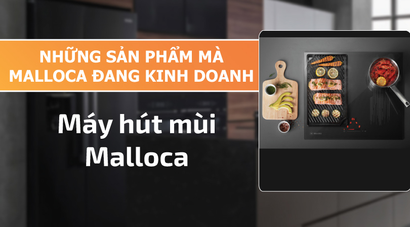 malloca của nước nào - Những sản phẩm mà Malloca đang kinh doanh - hút mùi