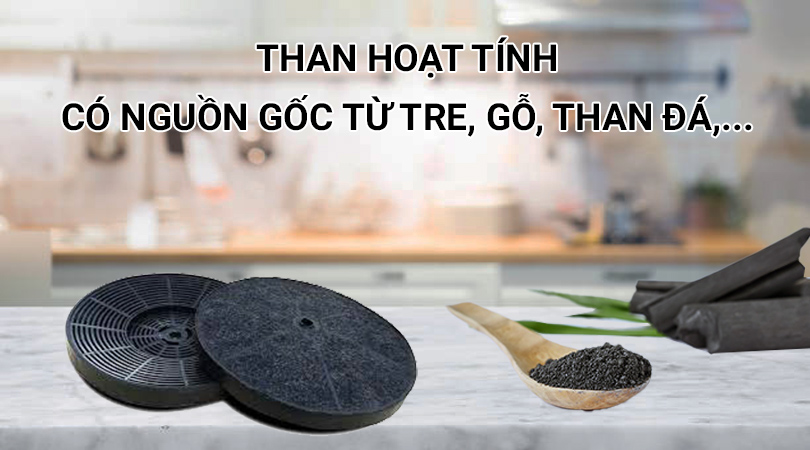 vỉ than máy hút mùi malloca - Xác định loại than phù hợp