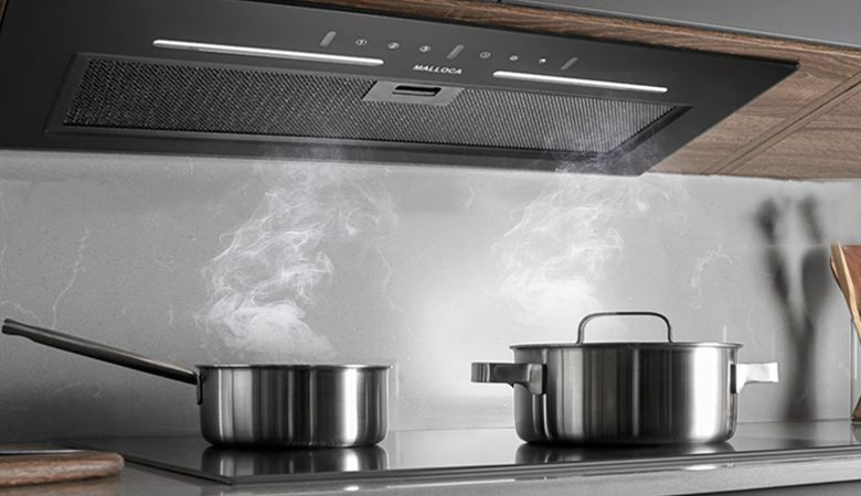 Kinh nghiệm chọn mua máy hút mùi Malloca - Chọn công suất phù hợp với diện tích bếp