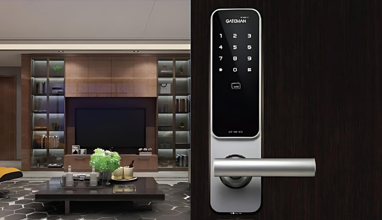 Ưu điểm của khóa thẻ từ - Tăng tính thẩm mỹ cho không gian, phù hợp nhiều loại cửa