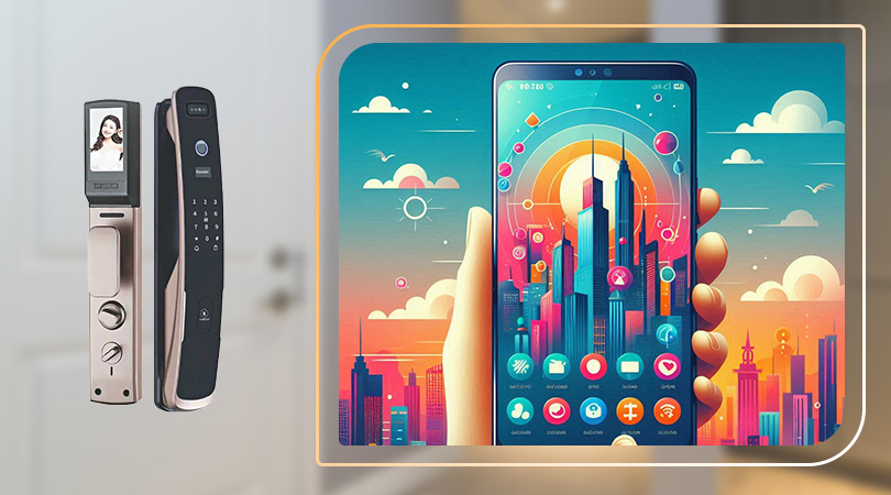 Khóa cửa phòng có thể kết nối với điện thoại thông qua những cách thức nào? - Khóa điều khiển qua ứng dụng