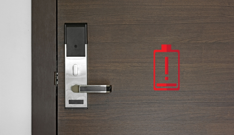 Các vấn đề thường gặp và cách khắc phục khi sử dụng pin Lithium-ion cho khóa từ - Khóa báo pin yếu liên tục