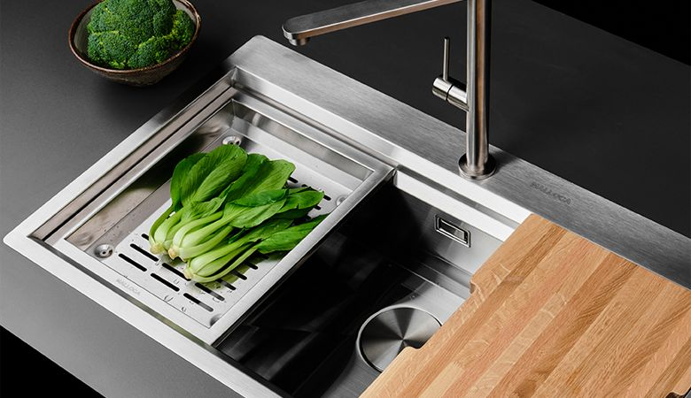 Tính năng ưu việt của chậu rửa chén Malloca - Thiết kế thông minh, tối ưu không gian