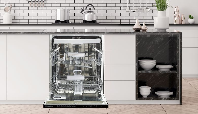Ưu điểm của tính năng tự động của máy rửa chén Malloca - Hiệu quả rửa chén cao