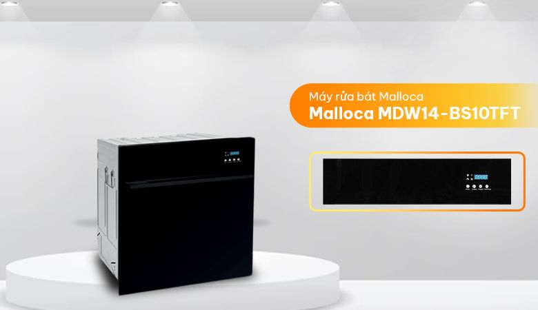 Một số máy rửa chén Malloca được ưa chuộng trên thị trường - Malloca WQP6-87CP