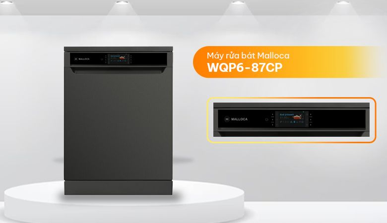 Một số máy rửa chén Malloca được ưa chuộng trên thị trường - Malloca MDW14-BS10TFT