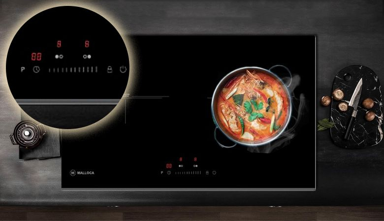 Đặc điểm nổi bật của bếp điện từ MH-732 IN - Màn hình cảm ứng tiên tiến