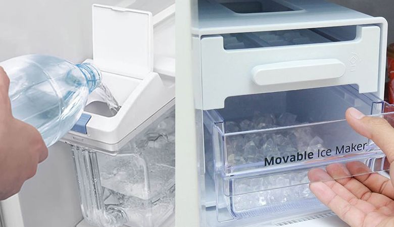 Cơ chế tính năng làm đá tự động của tủ lạnh Malloca