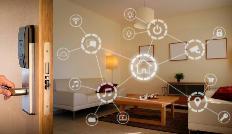 Lợi ích khi ứng dụng công nghệ IoT trong khóa thẻ từ thông minh - Tích hợp với các hệ thống nhà thông minh khác