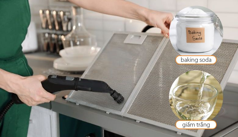 Một số mẹo làm sạch máy hút mùi Malloca - Sử dụng các chất tẩy rửa thân thiện với máy và môi trường