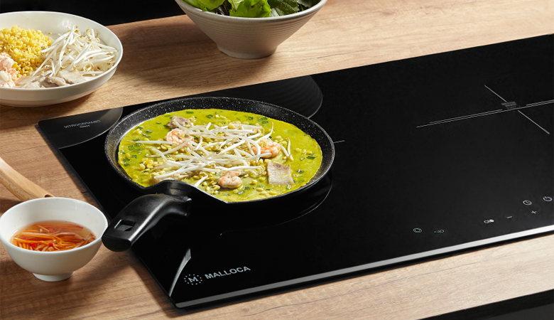 Một số thiết bị gia dụng nhà bếp Malloca nổi bật - Bếp gas, bếp từ Malloca