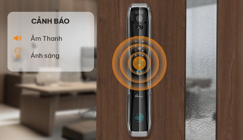 Thiết kế giao diện người dùng khóa vân tay - Âm thanh và đèn báo