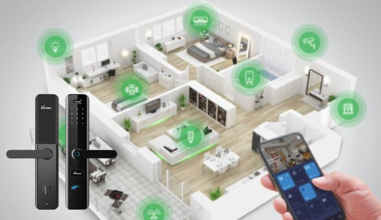 Lợi ích vượt trội của khóa vân tay tích hợp hệ thống nhà thông minh