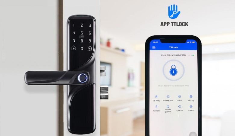Phần mềm tích hợp hệ thống nhà thông minh của khóa vân tay - TTLock