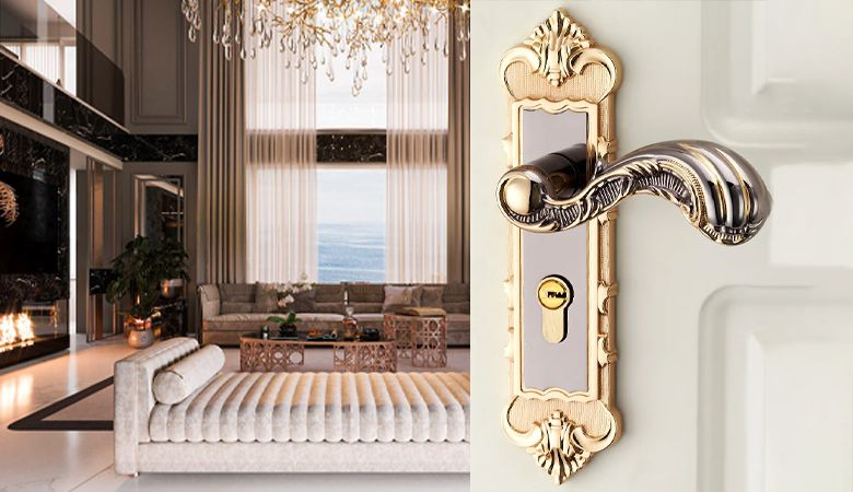 Cần lưu ý gì về tính phong thủy, thẩm mỹ khi chọn khóa cửa phòng? - Tính thẩm mỹ
