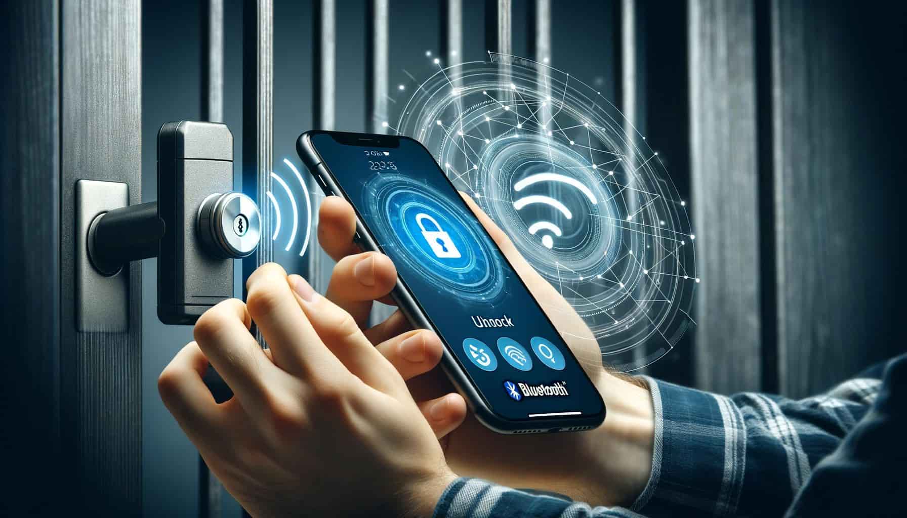 Mở khóa từ xa bằng bluetooth