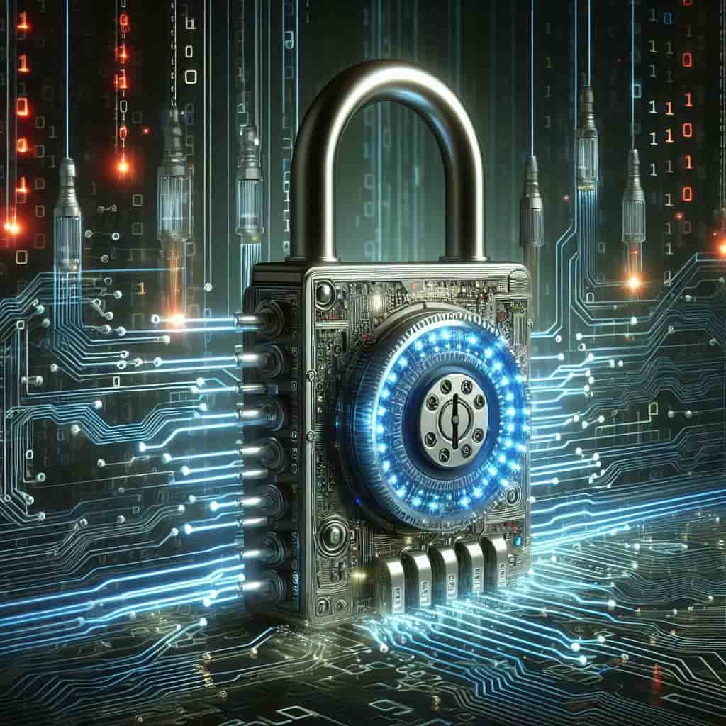 Khóa cổng ngoài trời