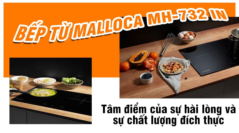 Bếp từ đôi giá bao nhiêu? - Malloca MH-732 IN