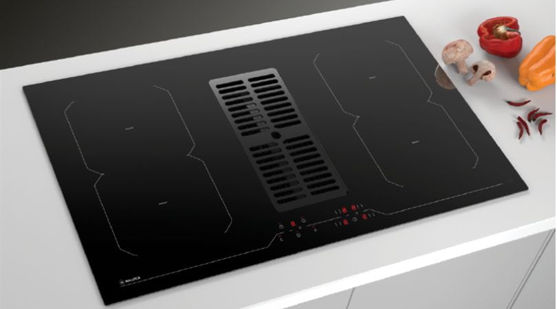 Bếp từ kết hợp hút mùi: Tối ưu hóa không gian bếp