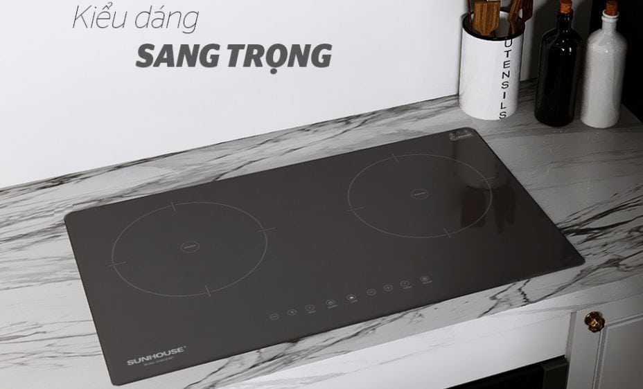 Lựa chọn kích thước bếp từ đôi phù hợp