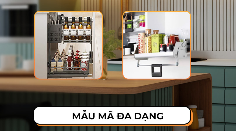 Mẫu mã đa dạng