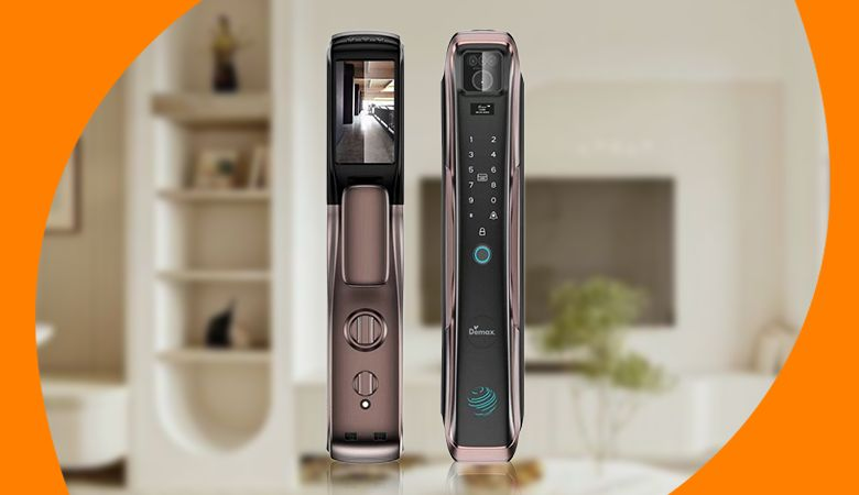 Khóa Face ID-3D Demax SL918 PB App Wifi