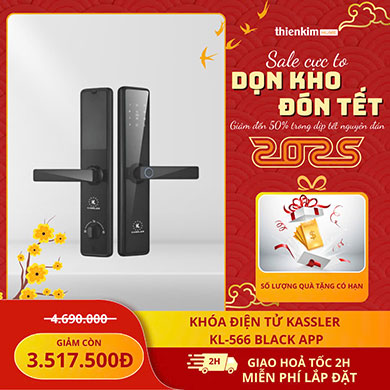 Tết Rộn Ràng - Ngập Tràn Ưu Đãi Cùng Thiên Kim Home KL-566 BLACK