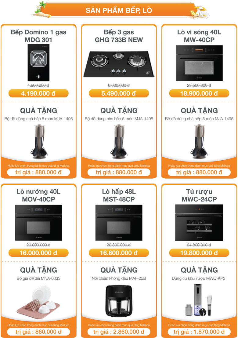 khuyến mãi malloca đến hết tháng 7 năm 2025