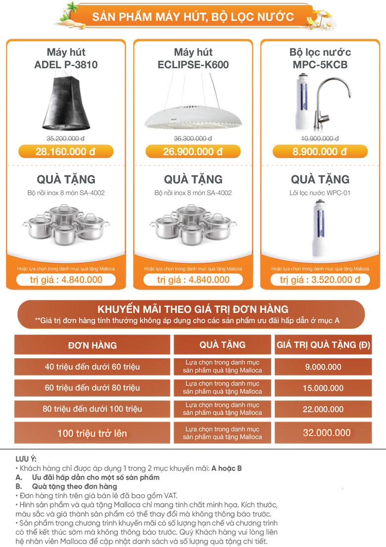 khuyến mãi malloca đến hết tháng 7 năm 2025