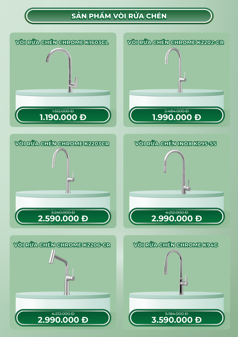 Bếp sang đang chờ cùng malloca