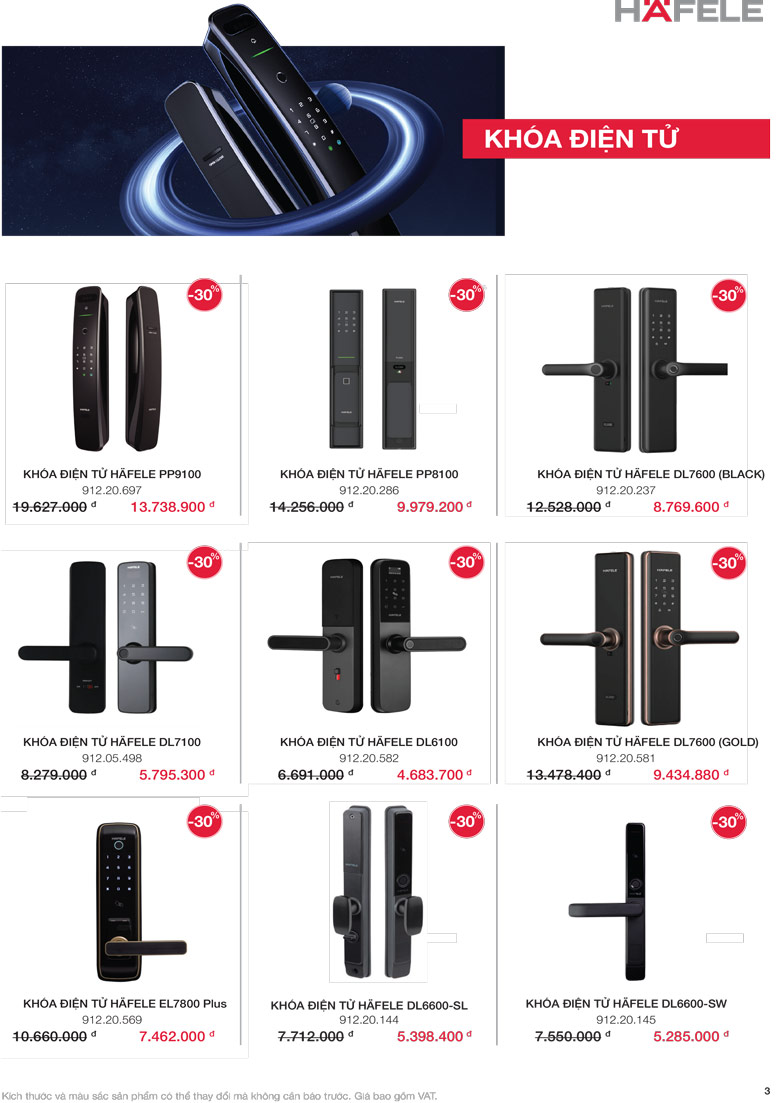 nâng tầm không gian cùng Hafele