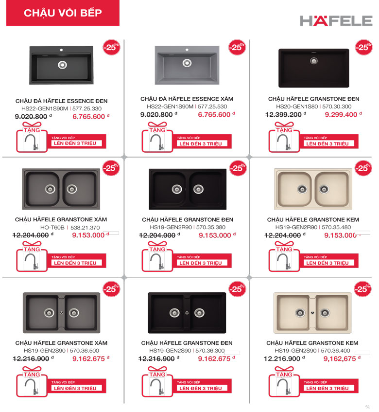 nâng tầm không gian cùng Hafele