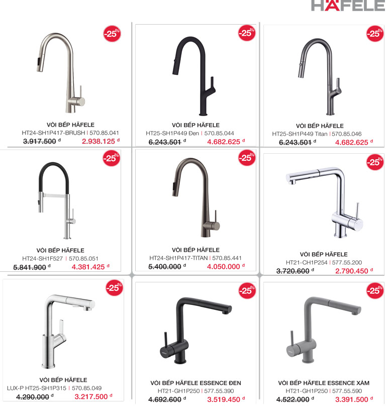 nâng tầm không gian cùng Hafele