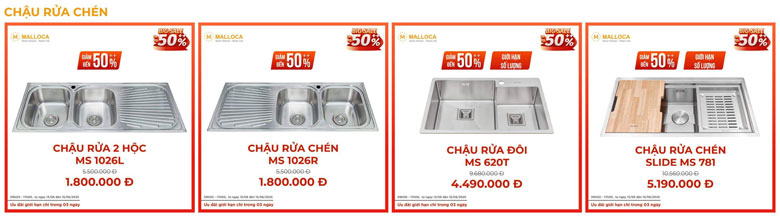 chương trình khuyến mãi giữa năm 3 ngày off 50%