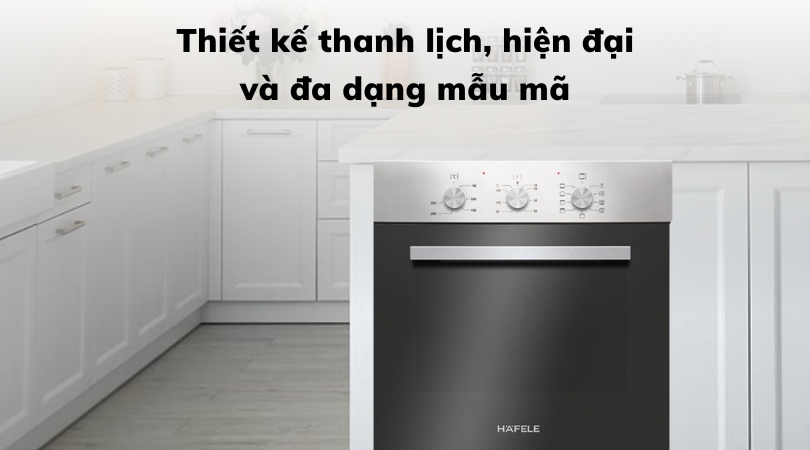 Thiết kế thanh lịch, hiện đại và đa dạng mẫu mã