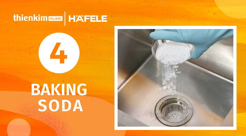 Sử dụng bột baking soda