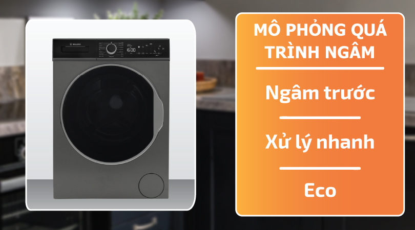 Chức Năng Ưu Việt Của Máy Giặt Malloca Trong Việc Tối Ưu Hóa Lượng Nước - Chức Năng Xử Lý Nhanh