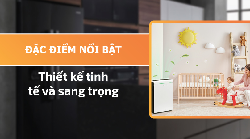 Thiết kế tinh tế và sang trọng