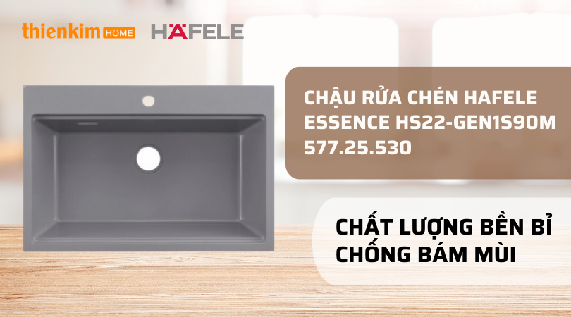 Chậu rửa chén Hafele ESSENCE HS22-GEN1S90M 577.25.530