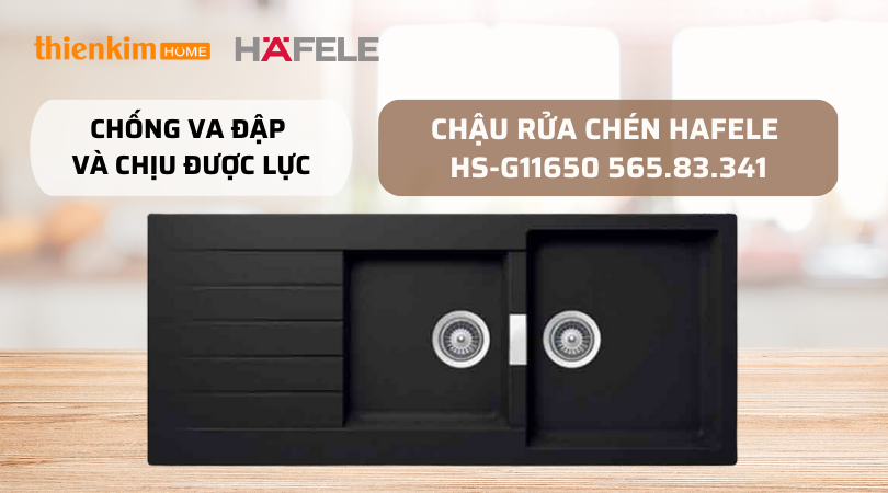 Chậu rửa chén Hafele HS-G11650 565.83.341