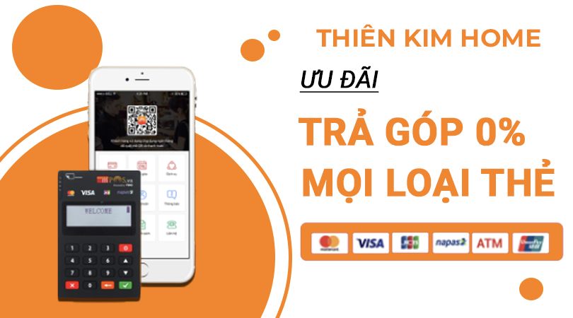 Ưu đãi trả góp mọi loại thẻ